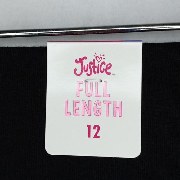 Justice Graphic Full Length Leggings Sz 12 - Picture 4 of 6